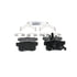 ZD1086 by WAGNER - QuickStop Ceramic Disc Brake Pad Set