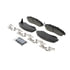 ZD1089 by WAGNER - QuickStop Ceramic Disc Brake Pad Set