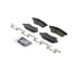 ZD1100 by WAGNER - QuickStop Ceramic Disc Brake Pad Set