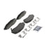 ZD1102 by WAGNER - QuickStop Ceramic Disc Brake Pad Set