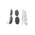 ZD1114 by WAGNER - QuickStop Ceramic Disc Brake Pad Set