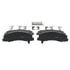 ZD1159 by WAGNER - QuickStop Ceramic Disc Brake Pad Set