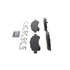 ZD1169 by WAGNER - QuickStop Ceramic Disc Brake Pad Set