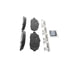 ZD1181 by WAGNER - QuickStop Ceramic Disc Brake Pad Set