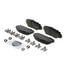 ZD1184 by WAGNER - QuickStop Ceramic Disc Brake Pad Set