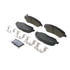 ZD1202 by WAGNER - QuickStop Ceramic Disc Brake Pad Set