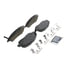 Wagner ZD1202 Disc Brake Pad Set QuickStop Ceramic Disc Brake Pad Set