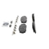 ZD1210 by WAGNER - QuickStop Ceramic Disc Brake Pad Set