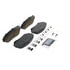 ZD1258 by WAGNER - QuickStop Ceramic Disc Brake Pad Set
