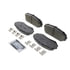 ZD1258A by WAGNER - QuickStop Ceramic Disc Brake Pad Set