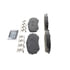 ZD1258A by WAGNER - QuickStop Ceramic Disc Brake Pad Set