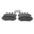 ZD1258A by WAGNER - QuickStop Ceramic Disc Brake Pad Set