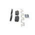 ZD1259 by WAGNER - QuickStop Ceramic Disc Brake Pad Set