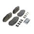 ZD1258A by WAGNER - QuickStop Ceramic Disc Brake Pad Set