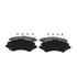 ZD1273 by WAGNER - QuickStop Ceramic Disc Brake Pad Set