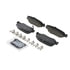 ZD1274 by WAGNER - QuickStop Ceramic Disc Brake Pad Set