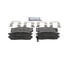 ZD1275 by WAGNER - QuickStop Ceramic Disc Brake Pad Set