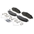 ZD1280 by WAGNER - QuickStop Ceramic Disc Brake Pad Set