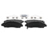 ZD1280 by WAGNER - QuickStop Ceramic Disc Brake Pad Set