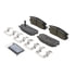 ZD1275 by WAGNER - QuickStop Ceramic Disc Brake Pad Set