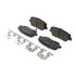 ZD1284 by WAGNER - QuickStop Ceramic Disc Brake Pad Set