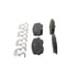 ZD1284 by WAGNER - QuickStop Ceramic Disc Brake Pad Set