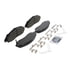 Wagner ZD1280 Disc Brake Pad Set QuickStop Ceramic Disc Brake Pad Set