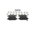 ZD1288 by WAGNER - QuickStop Ceramic Disc Brake Pad Set