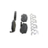 ZD1284 by WAGNER - QuickStop Ceramic Disc Brake Pad Set