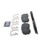 ZD1295A by WAGNER - QuickStop Ceramic Disc Brake Pad Set