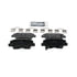 ZD1313 by WAGNER - QuickStop Ceramic Disc Brake Pad Set