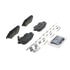 ZD1313 by WAGNER - QuickStop Ceramic Disc Brake Pad Set