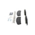 ZD1324 by WAGNER - QuickStop Ceramic Disc Brake Pad Set