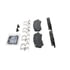 ZD1325 by WAGNER - QuickStop Ceramic Disc Brake Pad Set