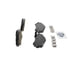 ZD1327 by WAGNER - QuickStop Ceramic Disc Brake Pad Set