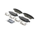 ZD1337 by WAGNER - QuickStop Ceramic Disc Brake Pad Set