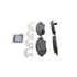 ZD1337 by WAGNER - QuickStop Ceramic Disc Brake Pad Set