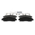 ZD1378 by WAGNER - QuickStop Ceramic Disc Brake Pad Set