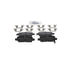 ZD1393 by WAGNER - QuickStop Ceramic Disc Brake Pad Set