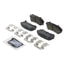 ZD1398 by WAGNER - QuickStop Ceramic Disc Brake Pad Set