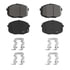 ZD1397A by WAGNER - QS Ceramic Brake Pads