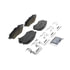 ZD1421 by WAGNER - QuickStop Ceramic Disc Brake Pad Set