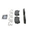 ZD1430 by WAGNER - QuickStop Ceramic Disc Brake Pad Set