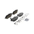 ZD1432 by WAGNER - QuickStop Ceramic Disc Brake Pad Set