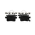 ZD1451 by WAGNER - QuickStop Ceramic Disc Brake Pad Set