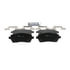 ZD1454 by WAGNER - QuickStop Ceramic Disc Brake Pad Set