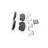 ZD1454 by WAGNER - QuickStop Ceramic Disc Brake Pad Set