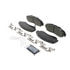 ZD1521 by WAGNER - QuickStop Ceramic Disc Brake Pad Set