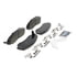 Wagner ZD1521 Disc Brake Pad Set QuickStop Ceramic Disc Brake Pad Set