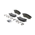 ZD1522 by WAGNER - QuickStop Ceramic Disc Brake Pad Set